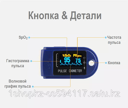 Пульсоксиметр CMS 50DL, фото 2