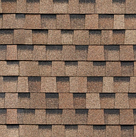 Гибкая черепица 2 м2 / упак РАНЧО Бронза двухслойная SHINGLAS