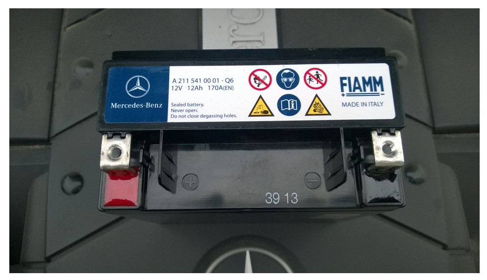 Резервный аккумулятор для Mercedes-Benz - фото 1 - id-p79209874