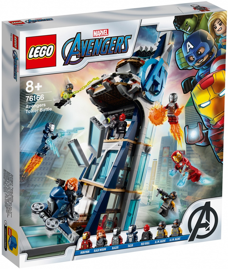 76166 Lego Super Heroes Битва за башню Мстителей, Лего Супергерои Marvel