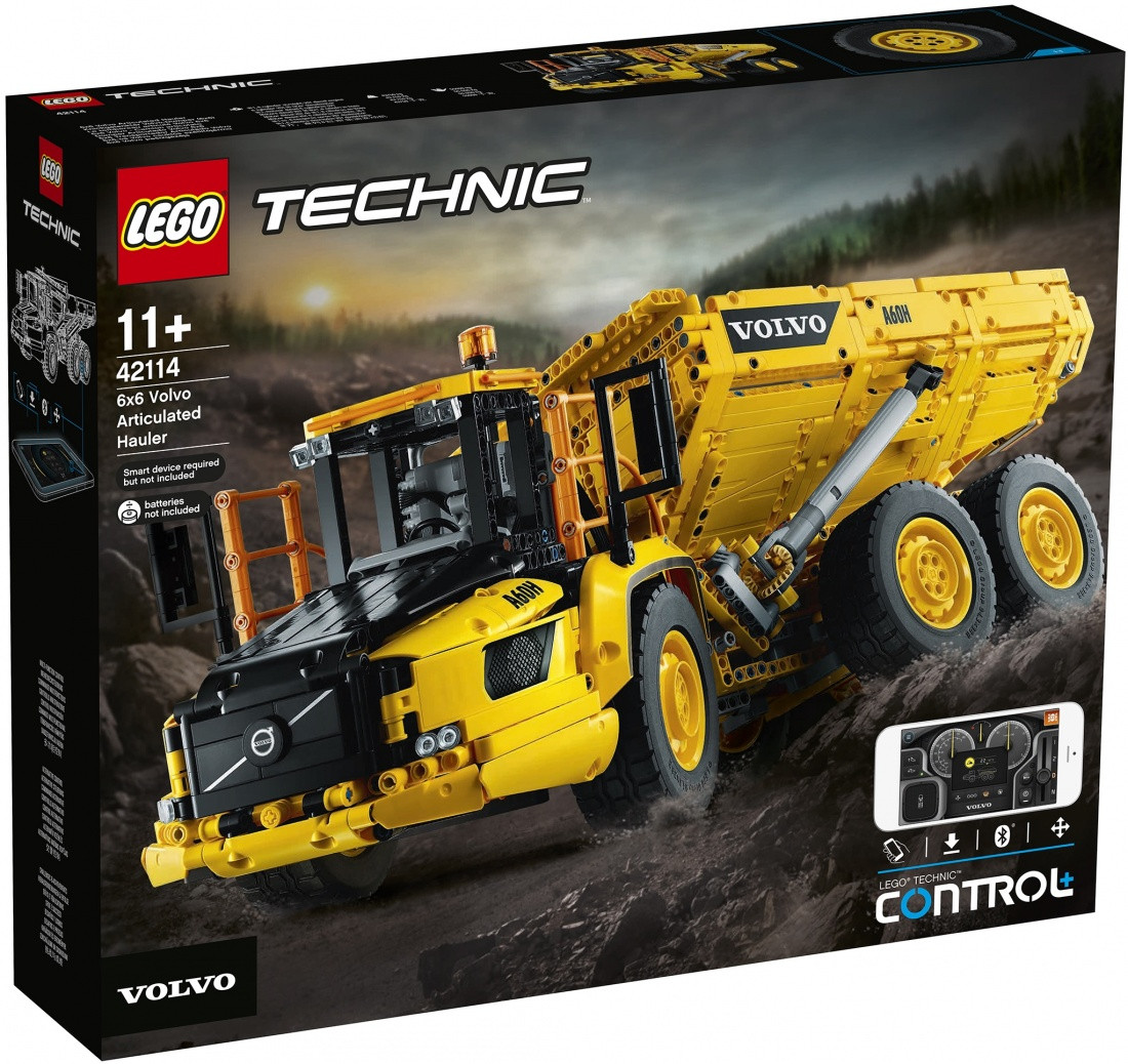 42114 Lego Technic Самосвал Volvo 6х6, Лего Техник