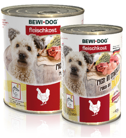 Влажный корм для собак всех пород Bewi Dog rich in chiken с курицей