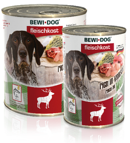 Влажный корм для собак все пород Bewi Dog rich in venison с олениной