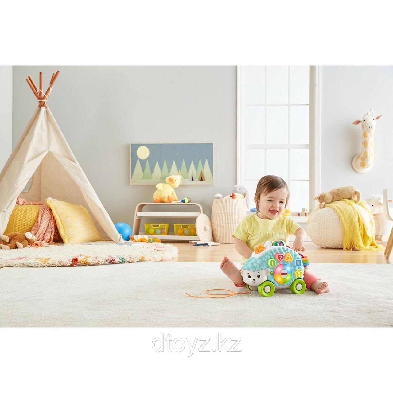 Игрушка обучающая Fisher Price Ежик музыкальная GJB14 - фото 8 - id-p79215280