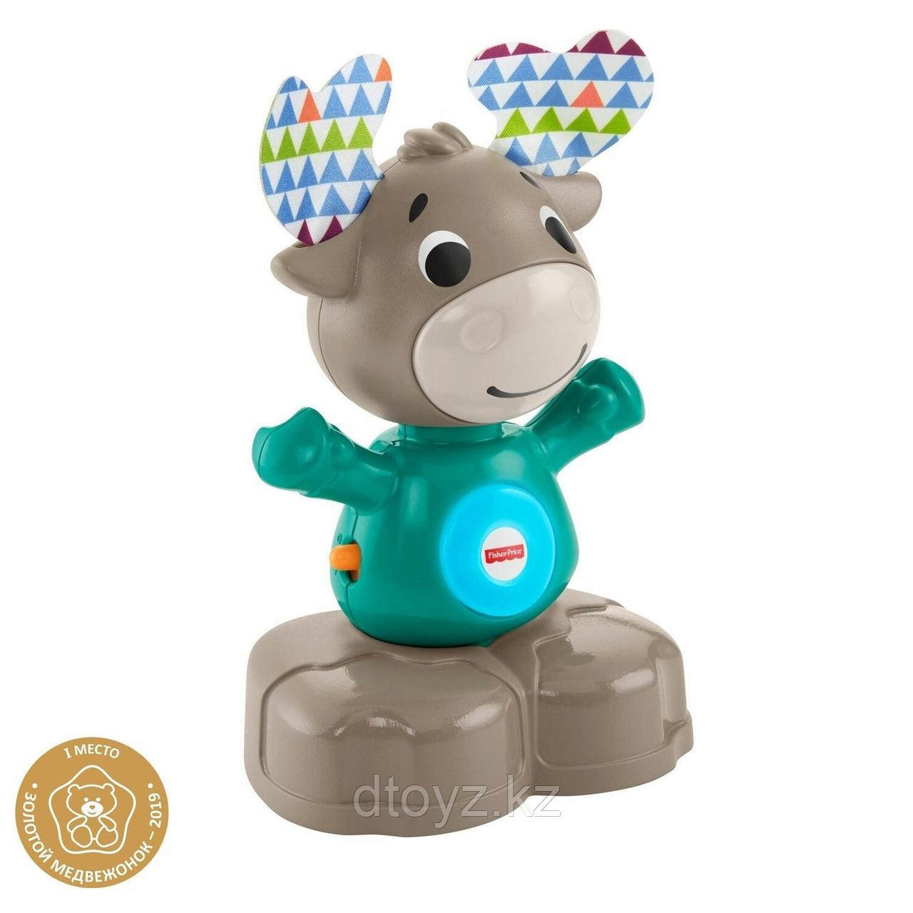 Игрушка Fisher Price Лось музыкальная интерактивная GJB21 - фото 2 - id-p79215287