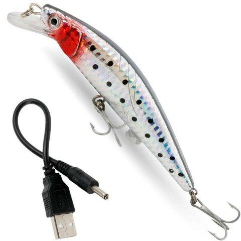Рыбка-робот-приманка электронная рыболовная «Twitching Lure» для хищных рыб {Твитчин Лур} - фото 3 - id-p79218736