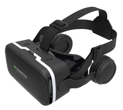 Комплект для виртуальной реальности 3D-очки с наушниками + bluetooth пульт VR Shinecon S-Max - фото 7 - id-p79218740