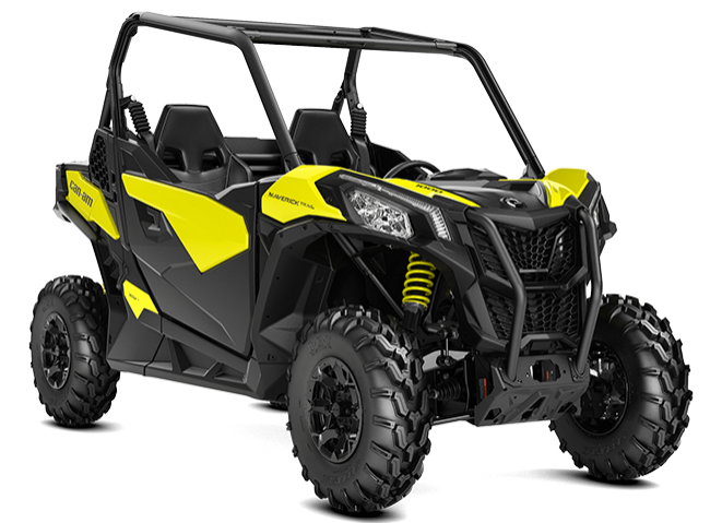 Мотовездеход CAN-AM MAVERICK TRAIL 1000 черно-желтый 2019 INT