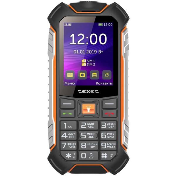 Мобильный телефон Texet TM-530R (Black)