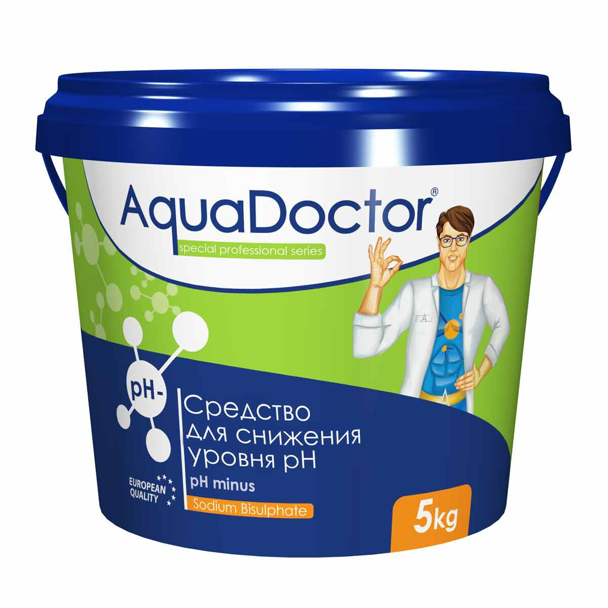 AquaDoctor pH Minus 5 кг (Турция) - фото 1 - id-p78438648