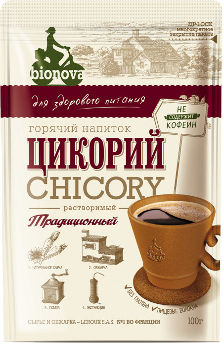 Напиток растворимый из цикория традиционный