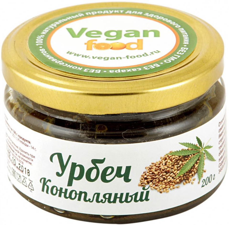 Урбеч из семян конопли