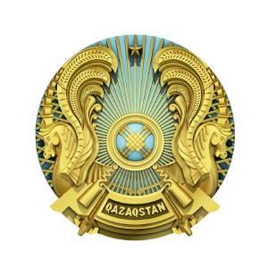 Герб Республики Казахстан, диаметр 0,5 м