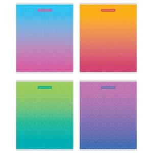 Тетрадь 48л., А5, клетка BG "Color line", эконом