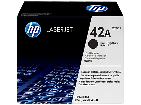 HP Q5942A Картридж лазерный черный HP 42A для LaserJet серий 4250/4350