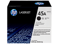 HP Q5945A Картридж лазерный черный HP 45A для LaserJet 4345