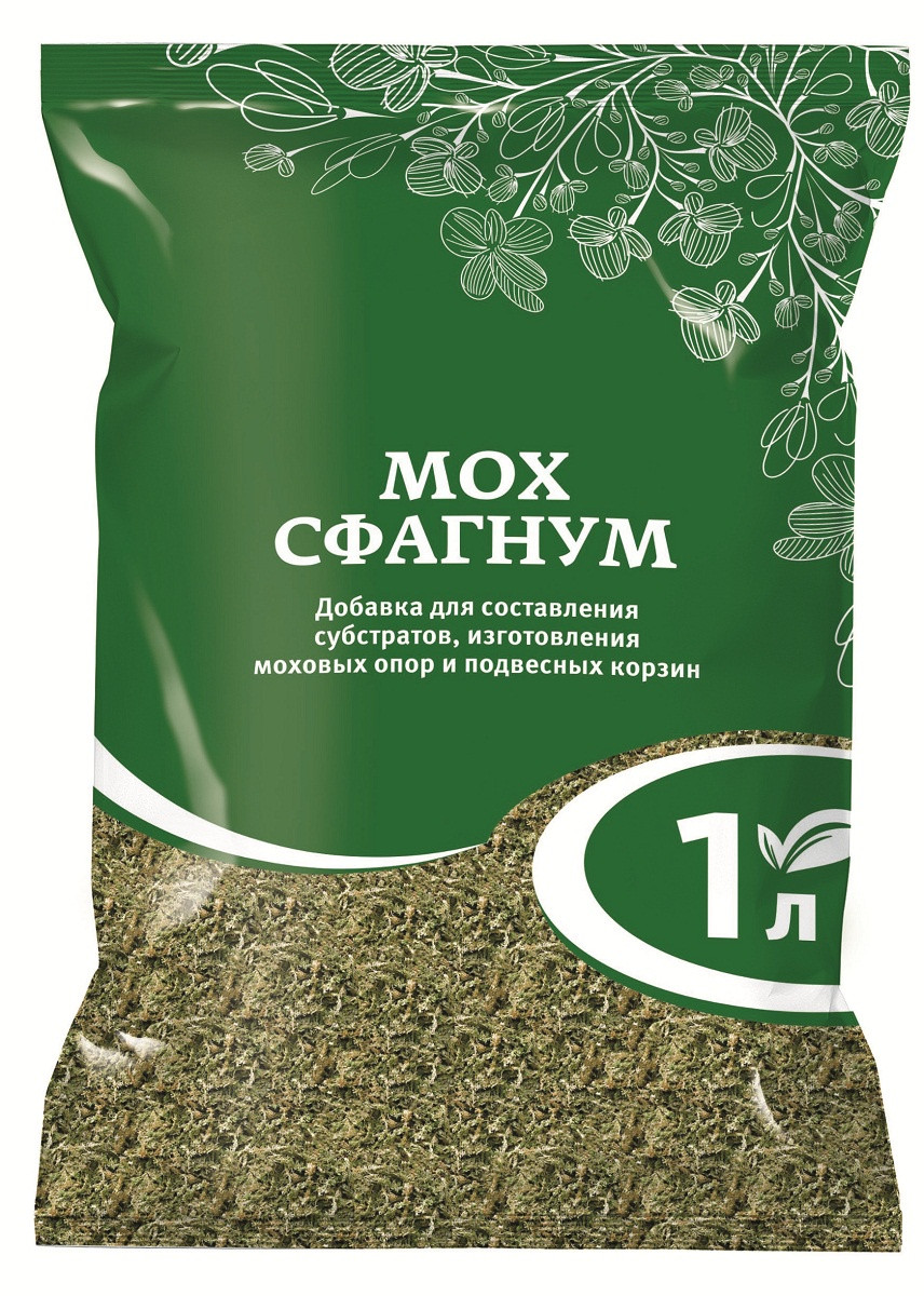 Мох сфагнум 1 л, БХЗ