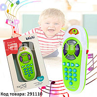 Интерактивная детская музыкальная игрушка пульт от телевизора K999 (116B)