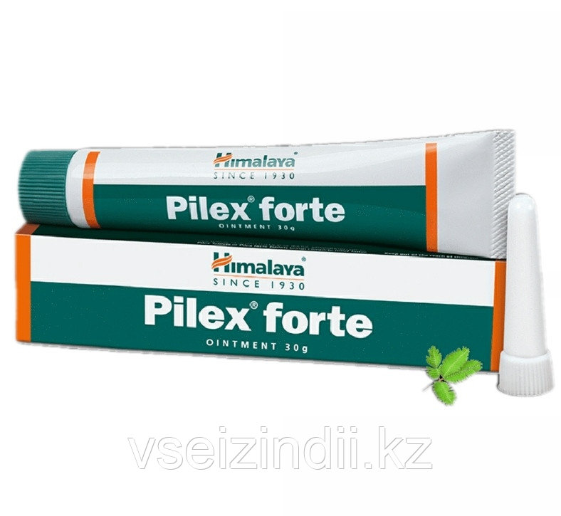 Мазь Пайлекс Форте, Гималаи (Pilex Forte, Himalay) для лечения варикоза и геморроя, 30гр