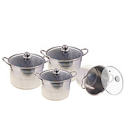 Набор кастрюль Богатый урожай 8 предметов