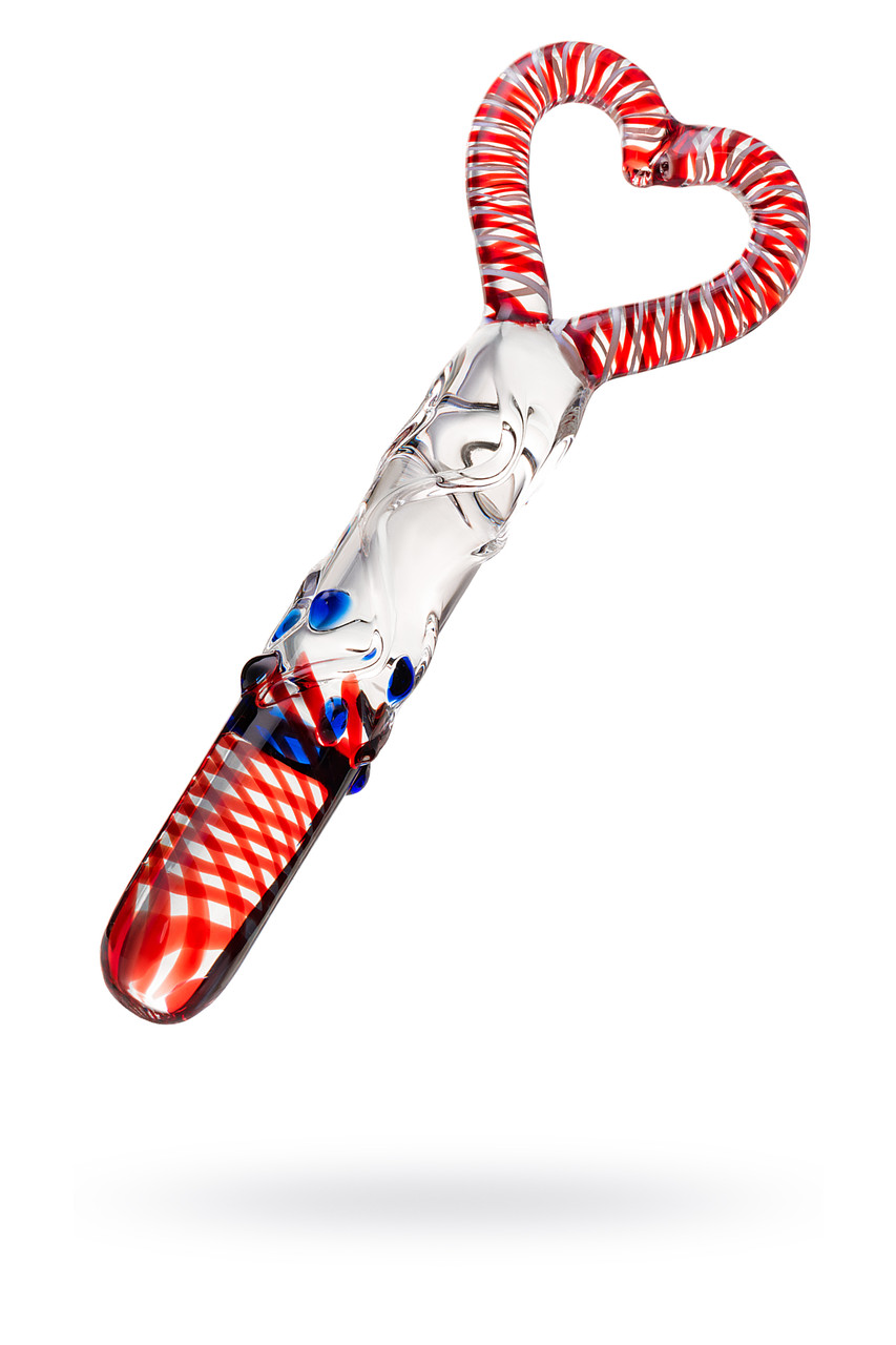 Нереалистичный фаллоимитатор Sexus Glass, Стекло, Прозрачный, 20,5 см