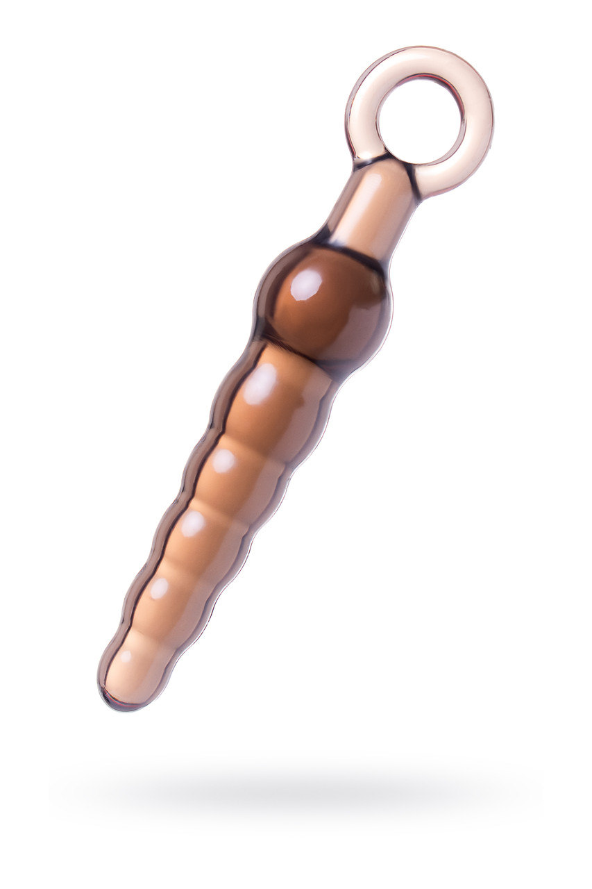 Анальная втулка Dream Toys, ПВХ, черная, 14 см