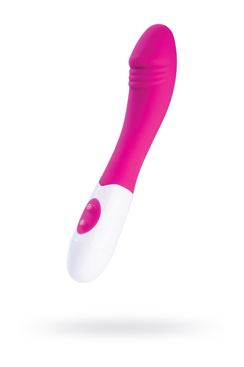 Нереалистичный вибратор TOYFA A-Toys Una, Силикон, Розовый, 19,8 см