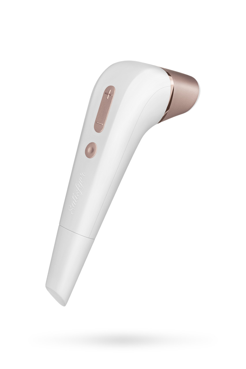 Вакуум-волновой бесконтактный стимулятор клитора Satisfyer 2 NG, ABS пластик+силикон, белый, 17см