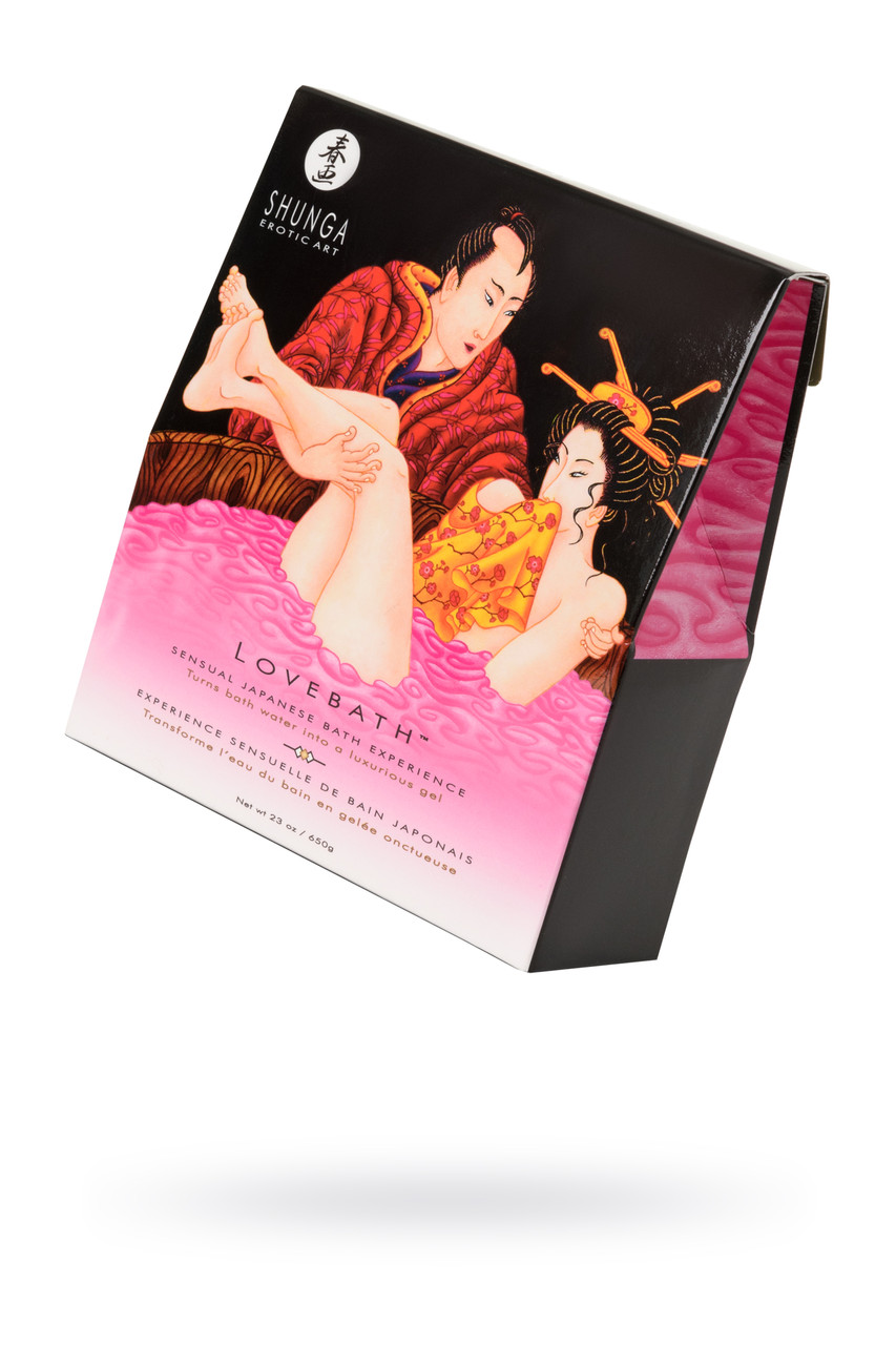 Гель для ванны Shunga «Драконов фрукт», розовый, 650 г