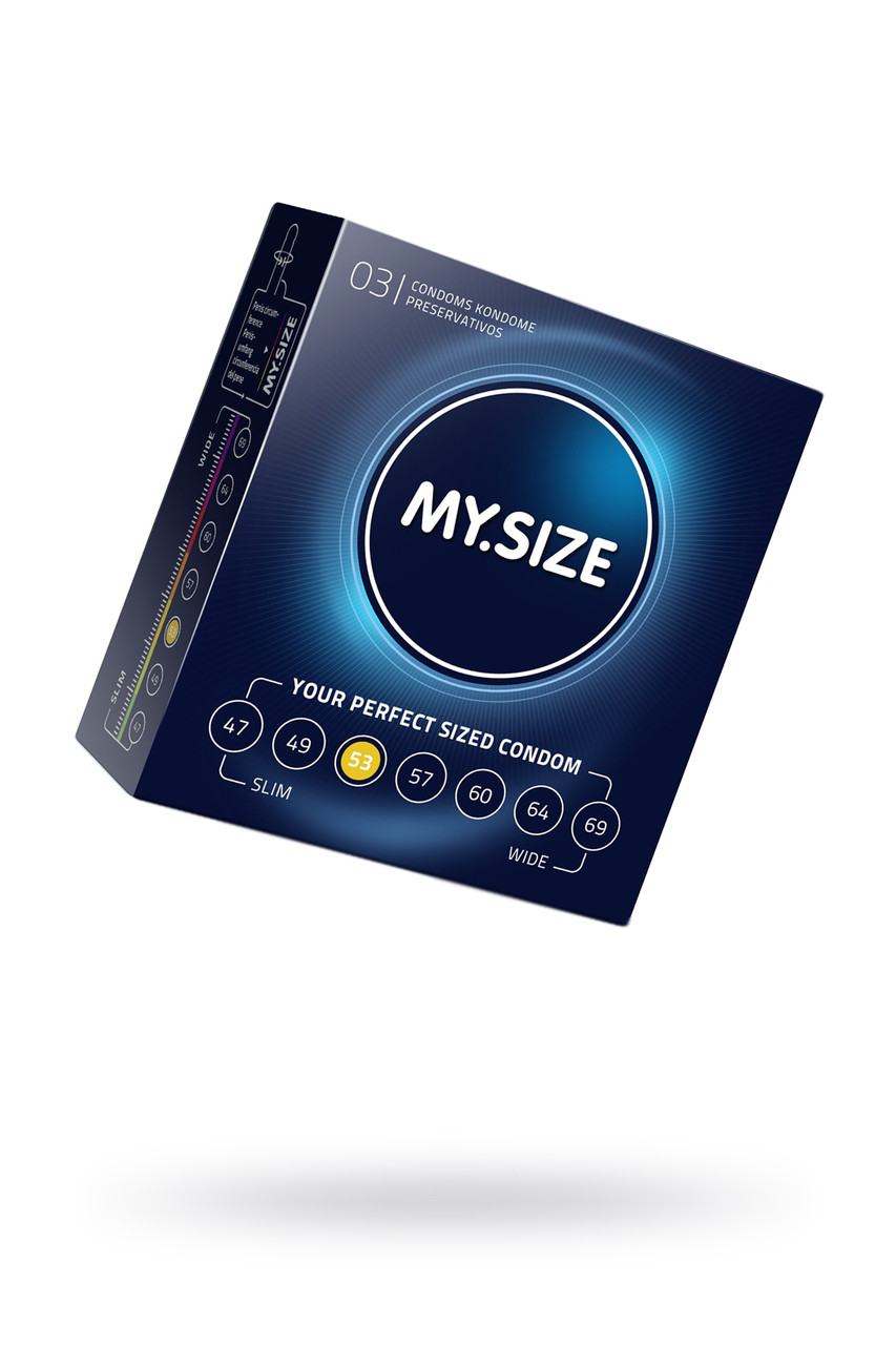 Презервативы  ''MY.SIZE'' №3 размер 53 (ширина 53mm)
