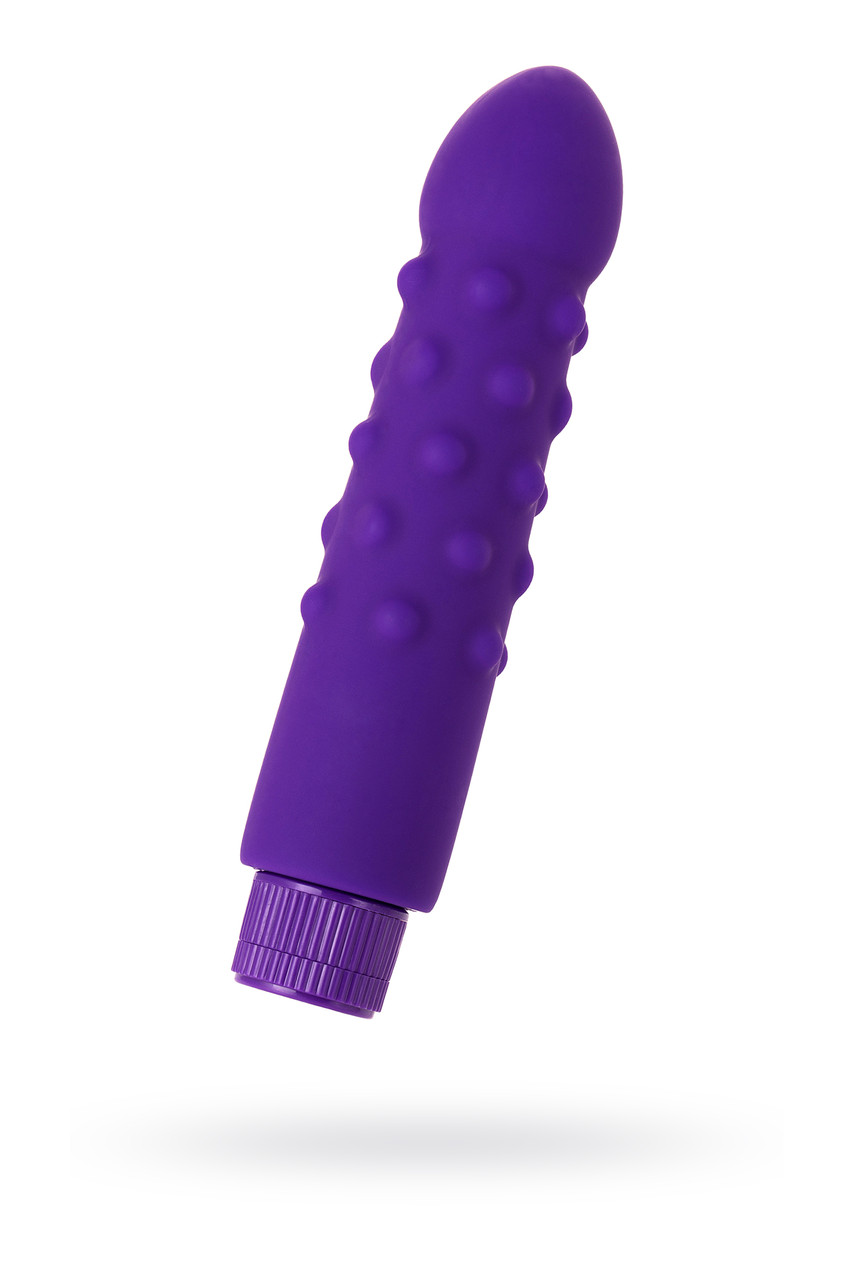 Нереалистичный вибратор TOYFA A-Toys , Силикон, Фиолетовый, 17 см