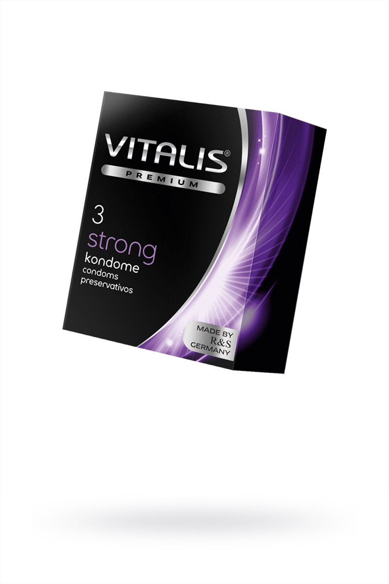 Презервативы ''VITALIS'' PREMIUM №3 strong - сверхпрочные (ширина 53mm)