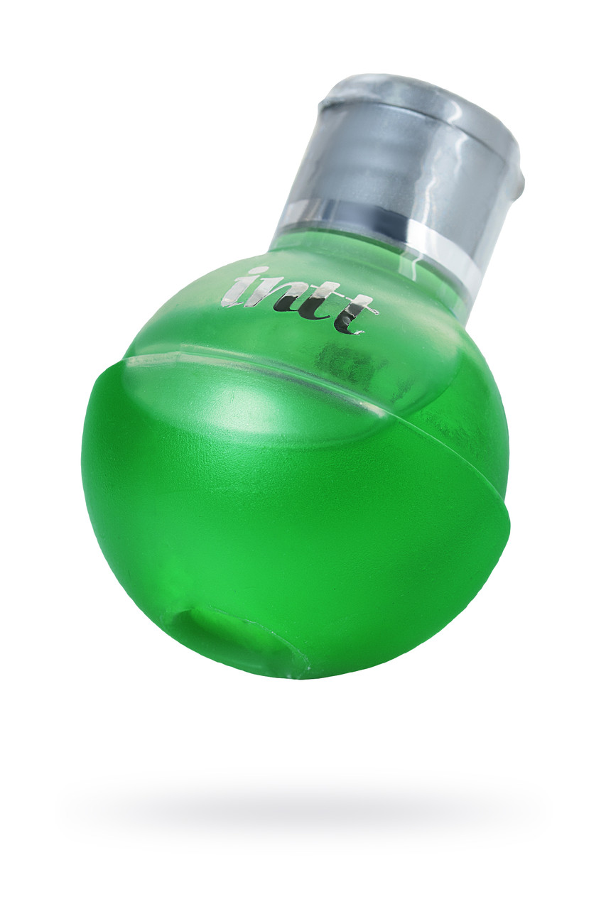 Массажное масло для поцелуев INTT FRUIT SEXY Mint с разогревающим эффектом и ароматом мяты, 40 мл