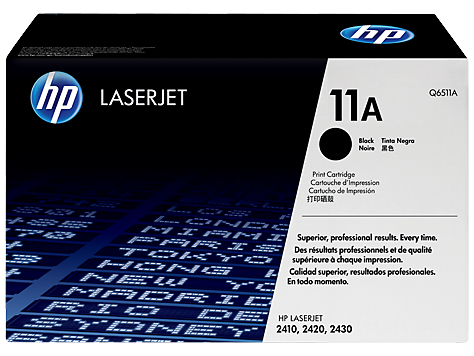 HP Q6511A Картридж лазерный черный HP 11A для LaserJet 2400,2410,2420,2420N,2420D,2420DN