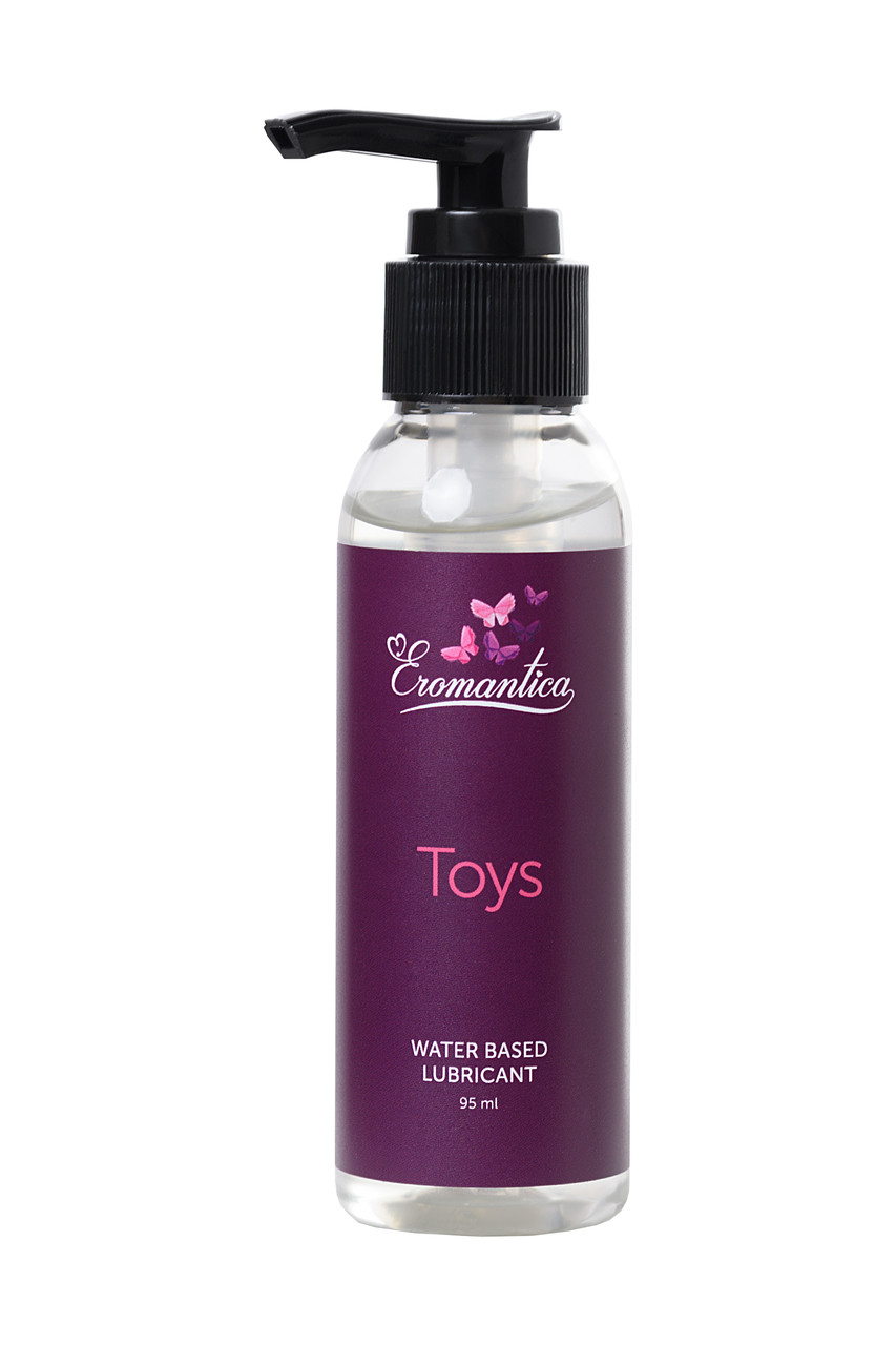 Лубрикант Eromantica на водной основе TOYS, для игрушек, 95 мл