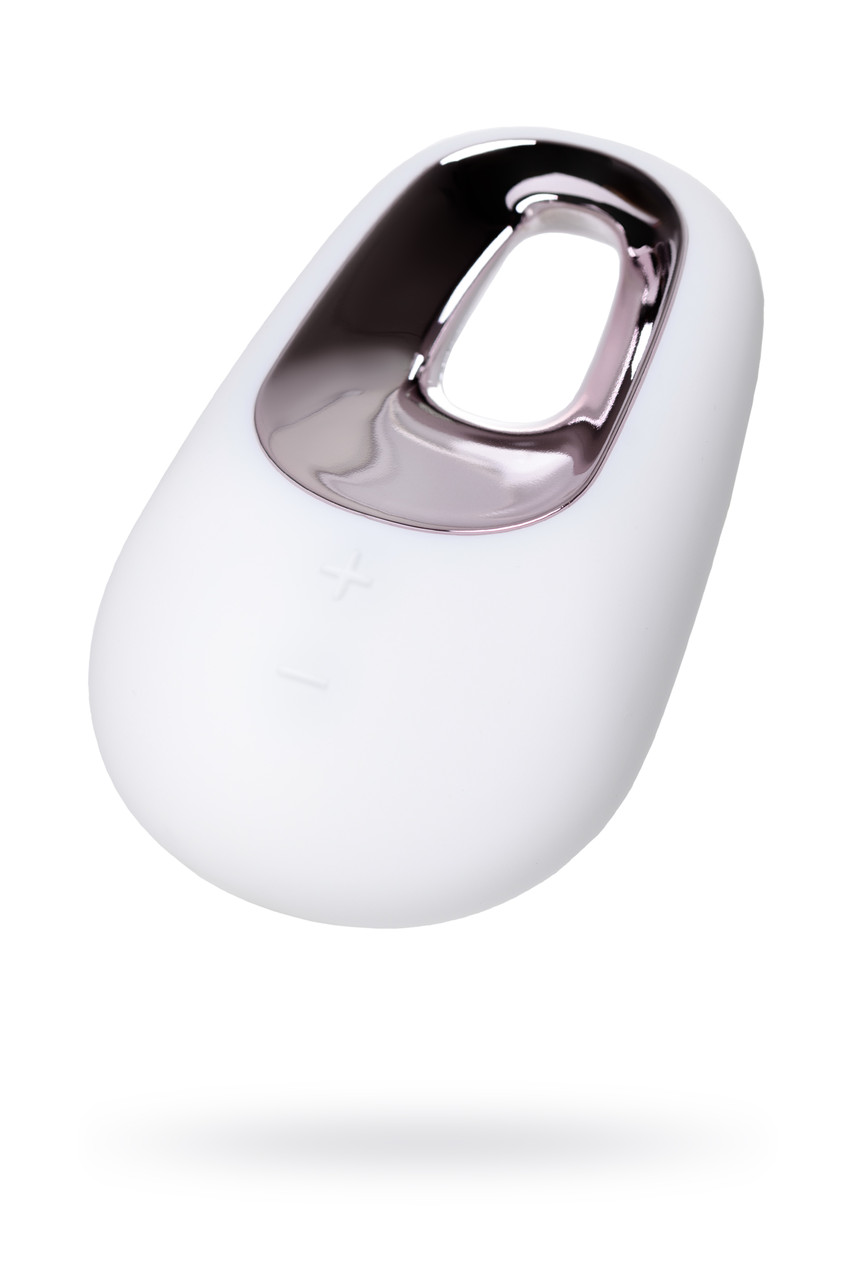 Вибромассажер Satisfyer Layon 5, White temptation, силикон, белый, 9,2 см
