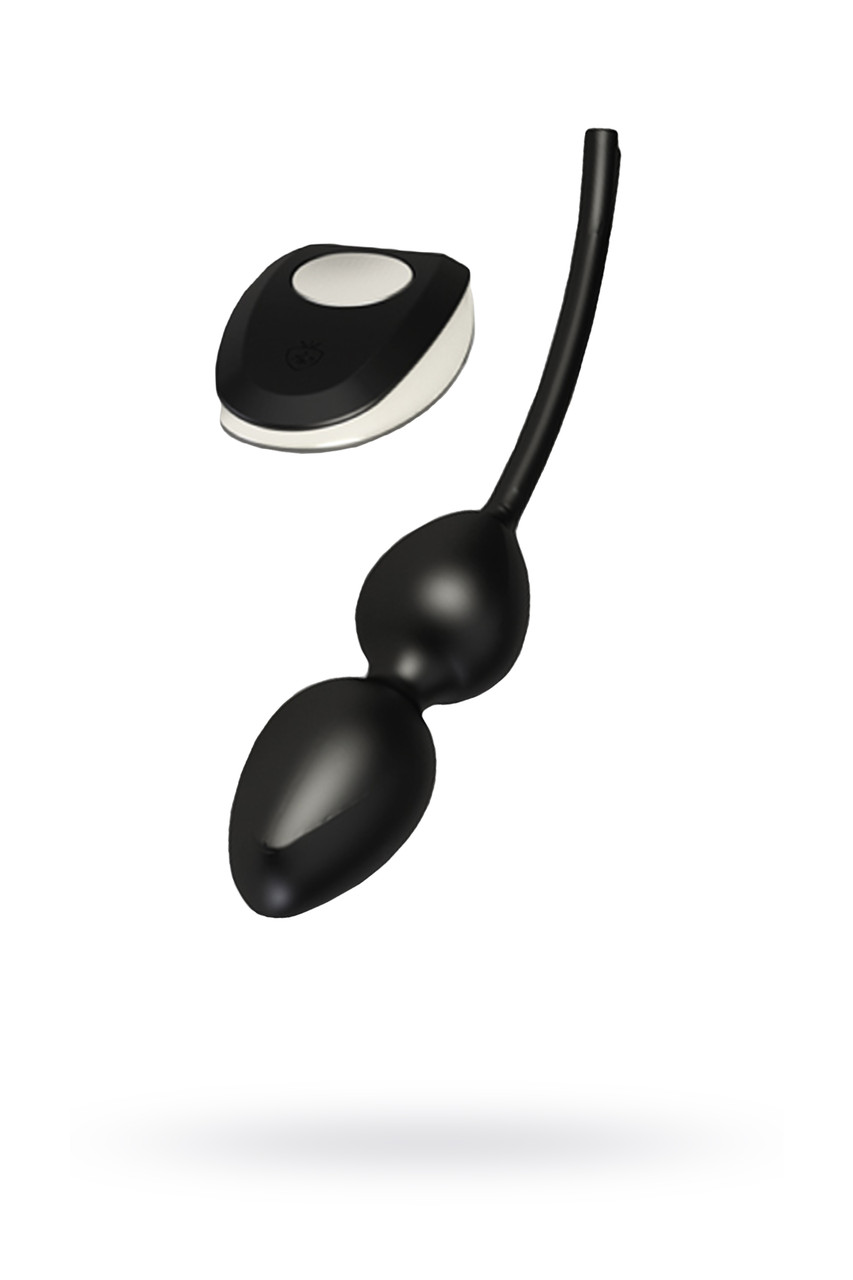 Вагинальные шарики Mystim Jane Untamed Geisha Balls vibe, электростимуляция, с вибрацией, силикон, Ø 3,5 см