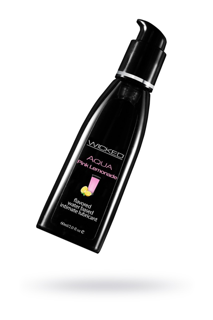 Лубрикант WICKED AQUA Pink Lemonade, со вкусом розового лимонада, 60 мл