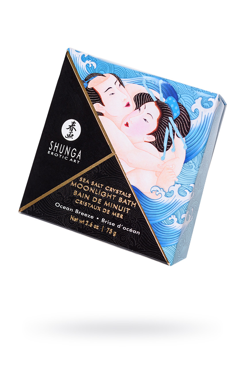Соль Мёртвого моря Shunga Moonlight Bath Ocean Breeze с лечебными свойствами, 75 г