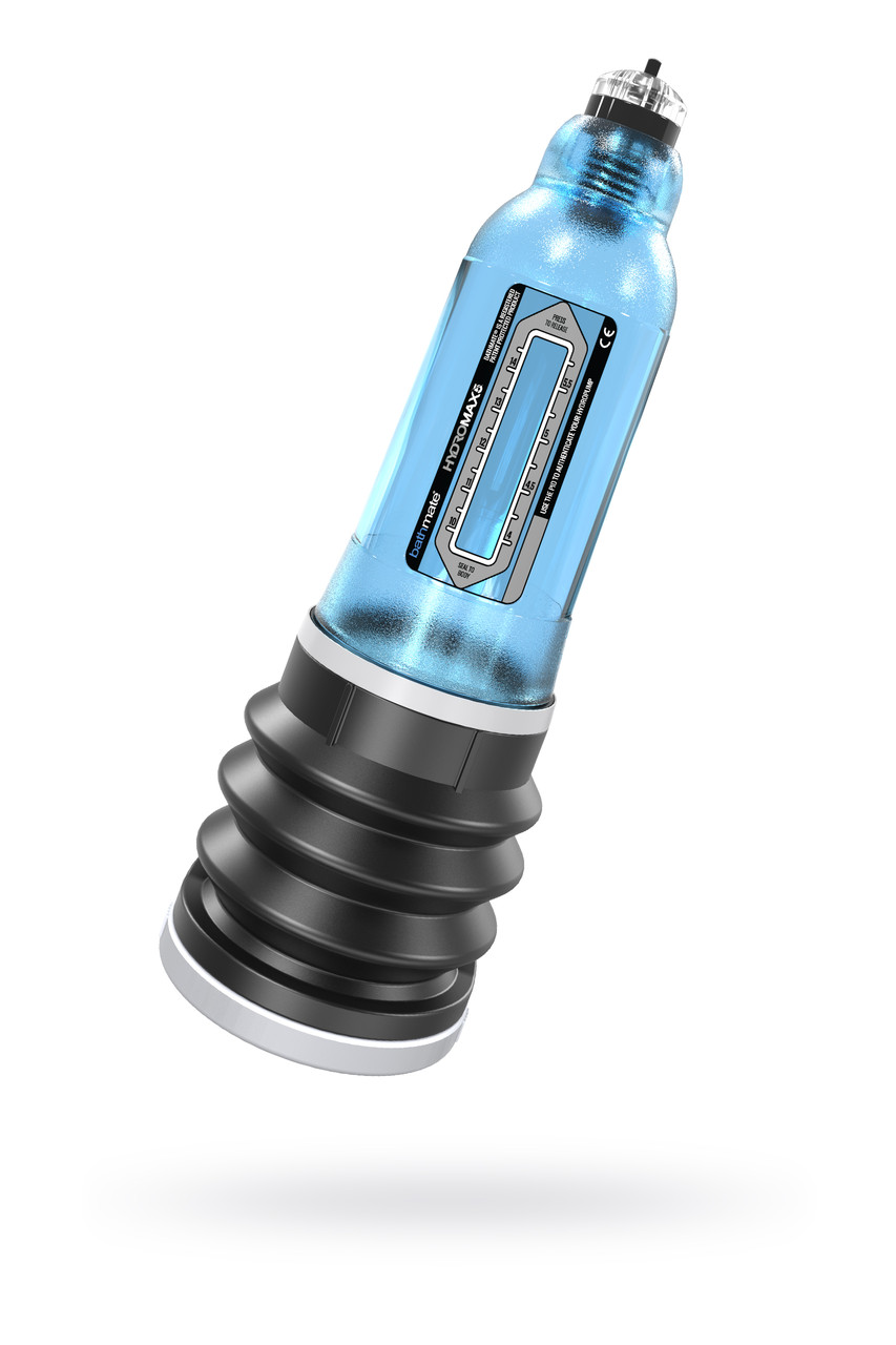 Помпа для пениса Bathmate HYDROMAX5, ABS пластик, голубая, 26 см (аналог Hydromax X20)