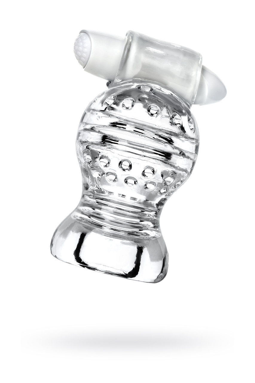 Мастурбатор нереалистичный Lingam by TOYFA Shakti, TPE, Прозрачный, 9 см