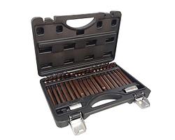 ROCKFORCE Набор бит с битодержателями "Premium", 40 предметов (10мм)(75/30мм: T20-T55,H4-H12,M5-M12) в пластик