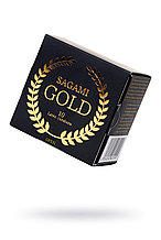 Презервативы латексные Sagami Gold №10, 18 см