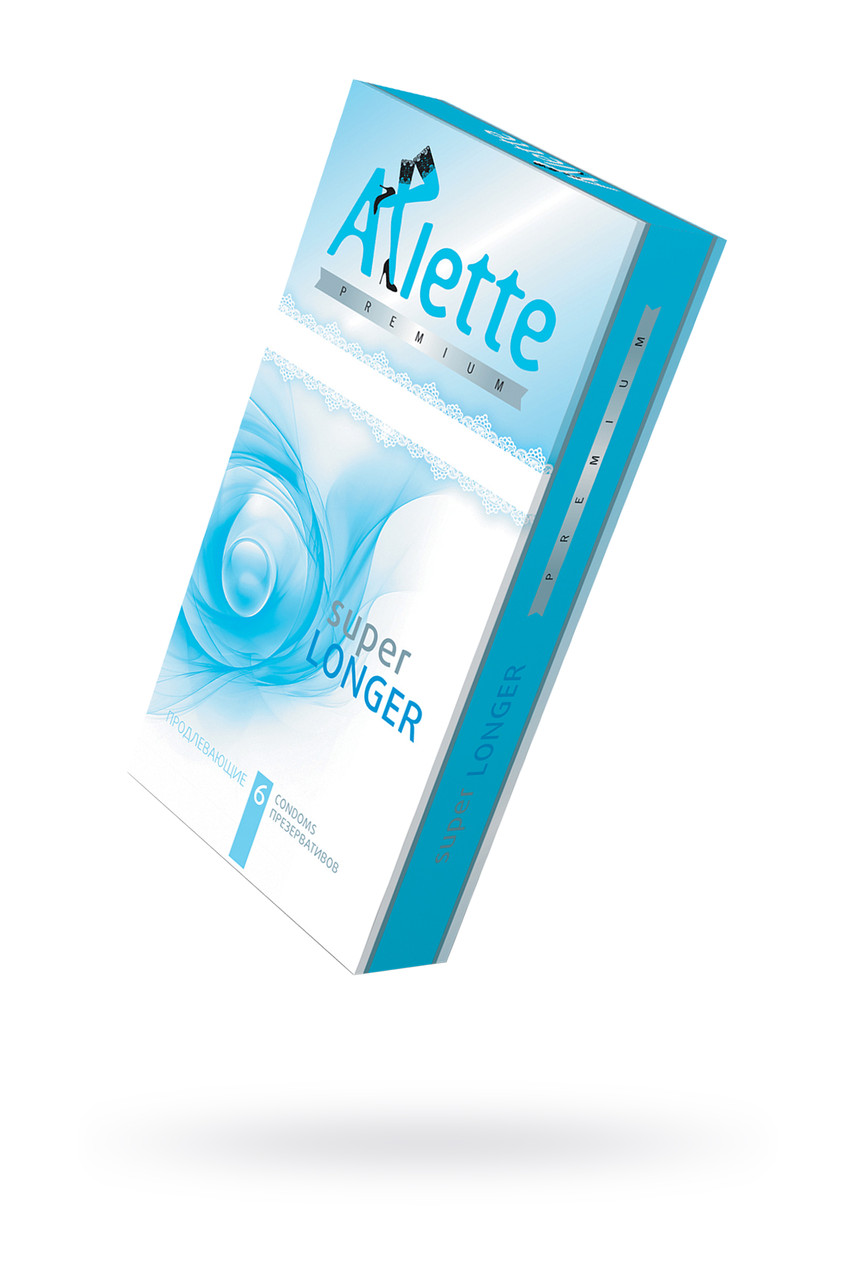 Презервативы ''Arlette Premium'' №6, Super Longer Продлевающие 6 шт.