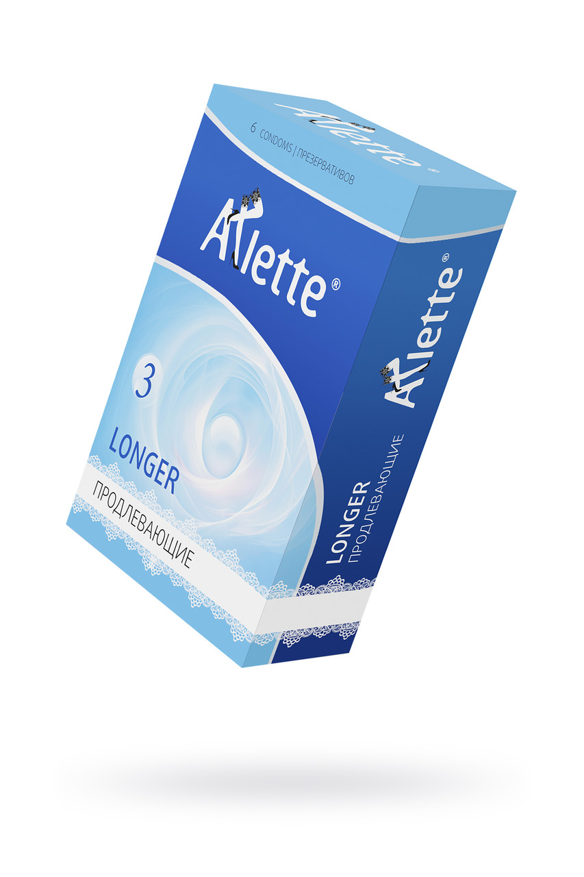 Презервативы ''Arlette'' №6, Longer Продлевающие 6 шт.