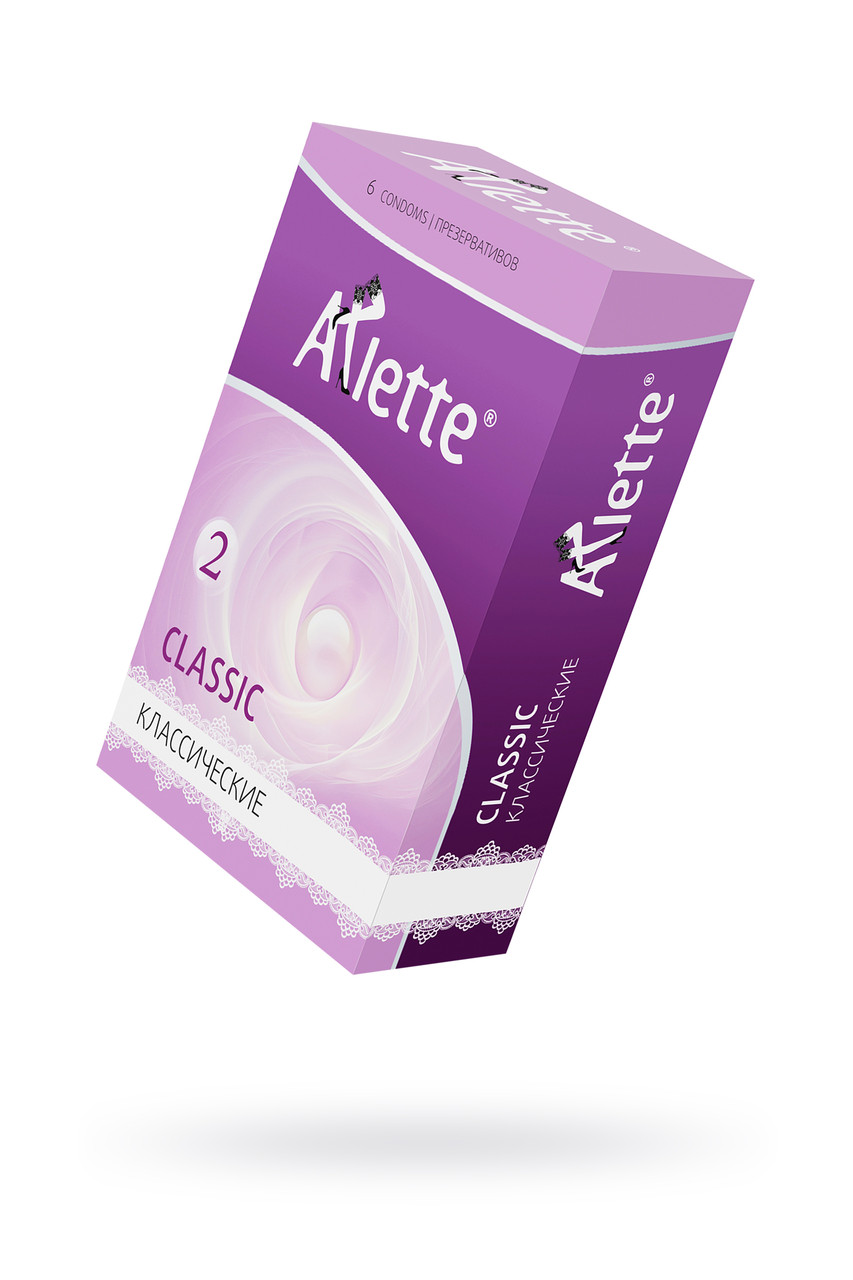 Презервативы ''Arlette'' №6, Classic Классические 6 шт.