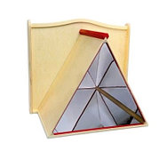 Панель для игровых зон Зеркальная пирамида