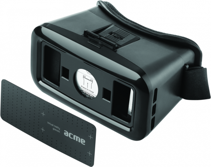 3D очки виртуальной реальности Acme VRB01 Virtual Reality Glasses Black - фото 7 - id-p79255017