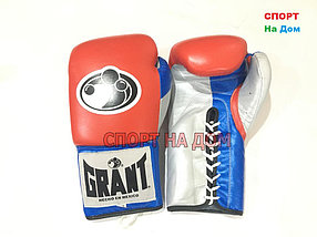 Профессиональные боксерские перчатки Grant кожа (14 OZ)