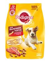 Корм Pedigree сухой корм для взрослых собак маленьких пород с говядиной - 2.2 кг